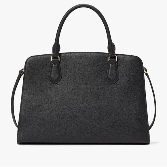 NWOT. Kate Spade Black Addie Satchel Crossbody Purse.